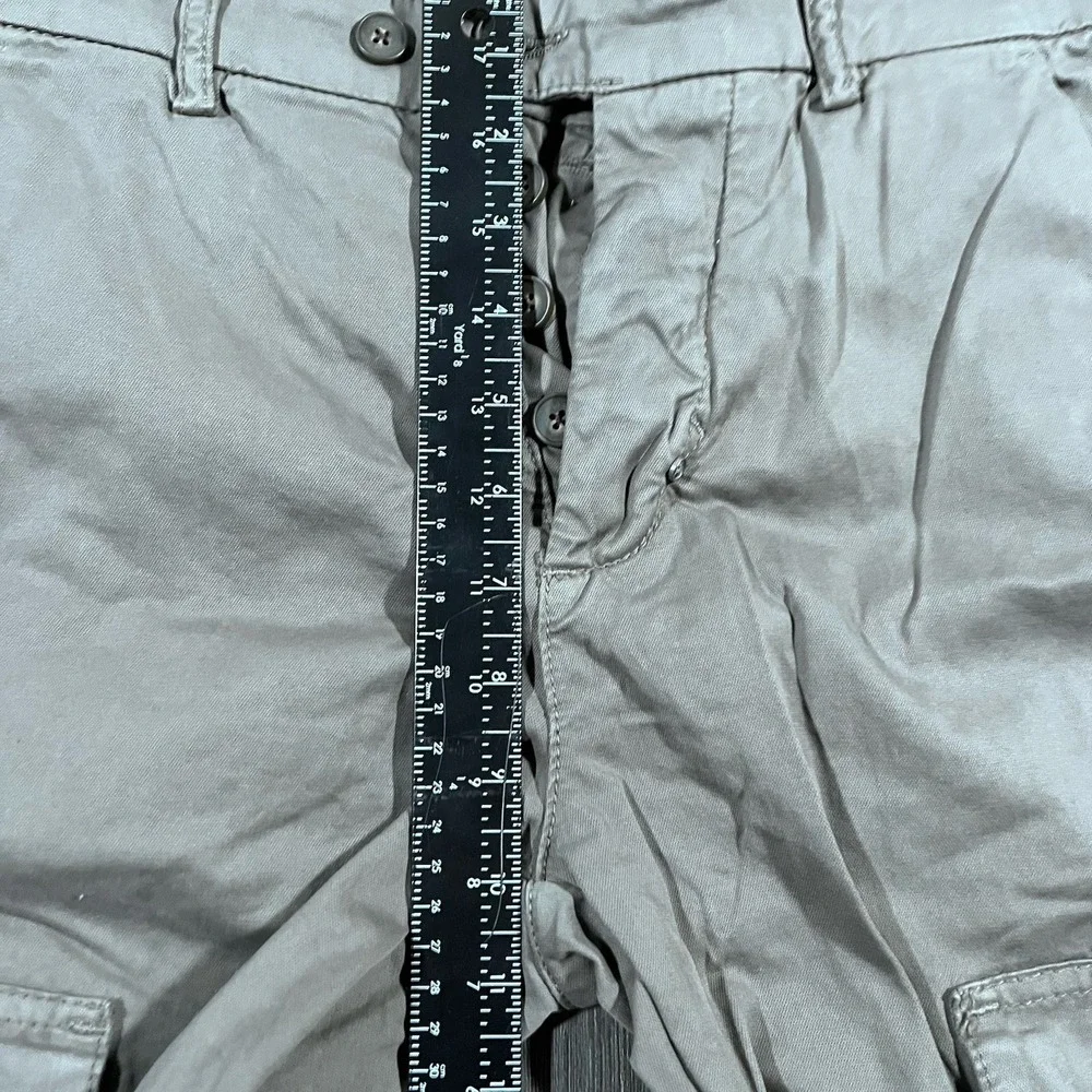 NEW Antony Morato Mens Cargo Pants 30x26 European Style Button Fly Army Green UK